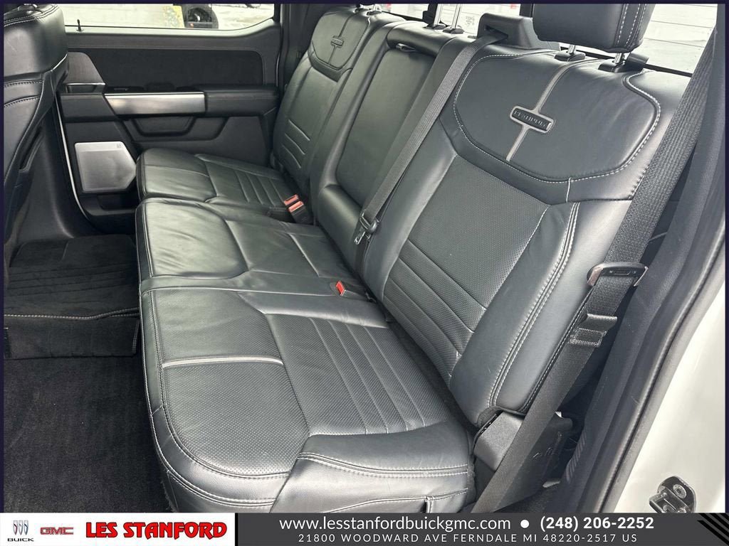 Used 2022 Ford F150 Platinum w/ Equipment Group 701A High image 13