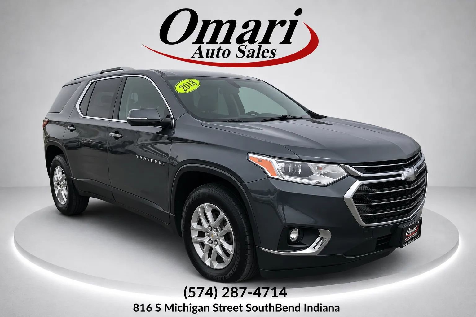 Used 2018 Chevrolet Traverse LT FWD image 1