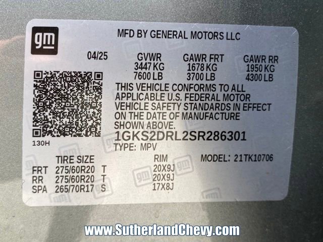 Used 2025 GMC Yukon Denali AWD/4WD image 57