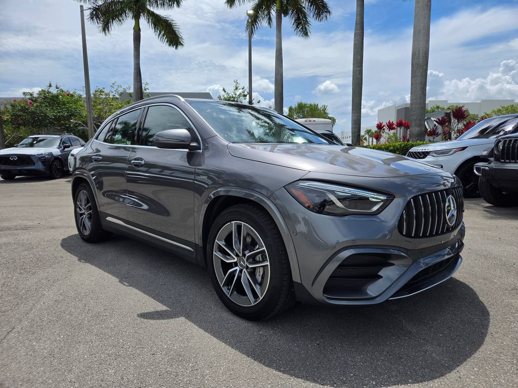 Used 2025 Mercedes-Benz GLA 35 AMG 4MATIC w/ Exclusive Trim Package image 2