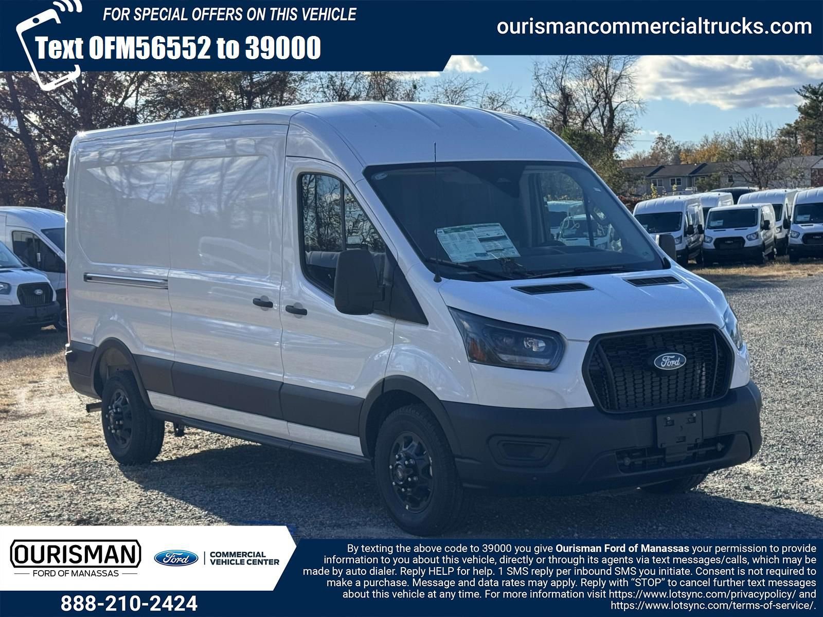 New 2026 Ford Transit 350 148 Medium Roof AWD w/ Upfitter Package