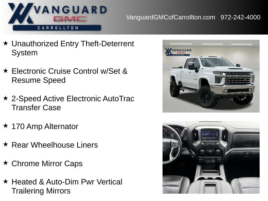 Used 2021 Chevrolet Silverado 2500 LTZ w/ LTZ Plus Package AWD/4WD image 24