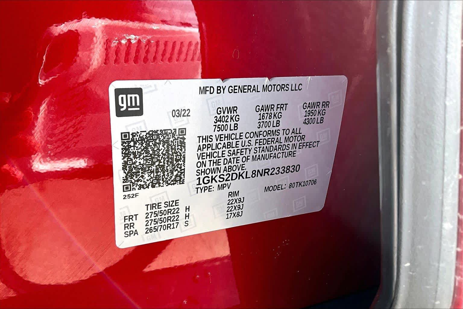 Used 2022 GMC Yukon Denali w/ Denali Premium Package image 37