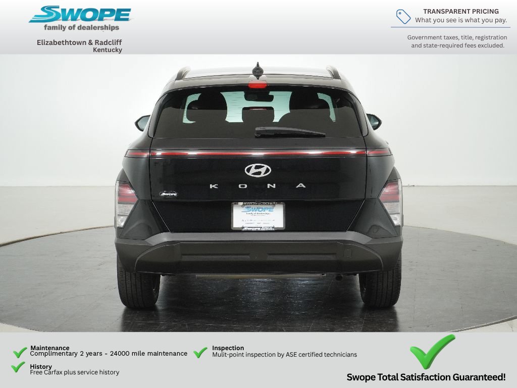Certified 2025 Hyundai Kona SEL FWD image 4
