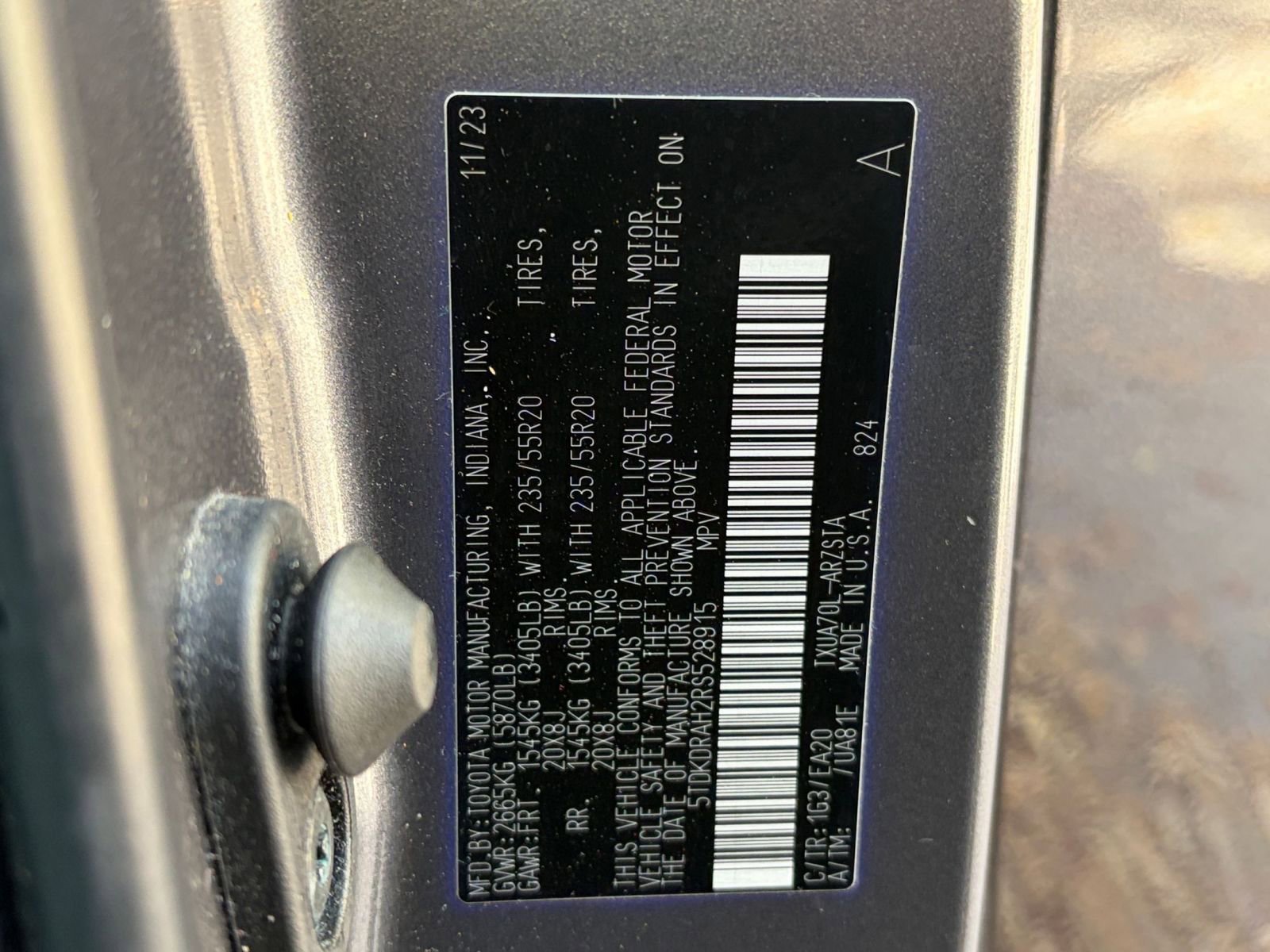 Used 2024 Toyota Highlander XSE image 29