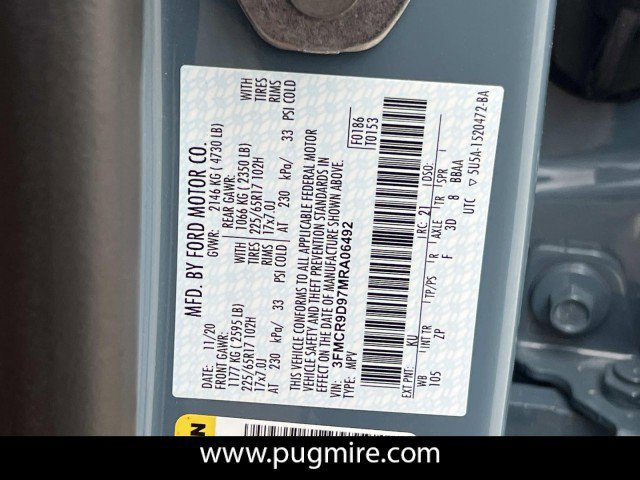 Used 2021 Ford Bronco Sport Badlands w/ Badlands Package image 36