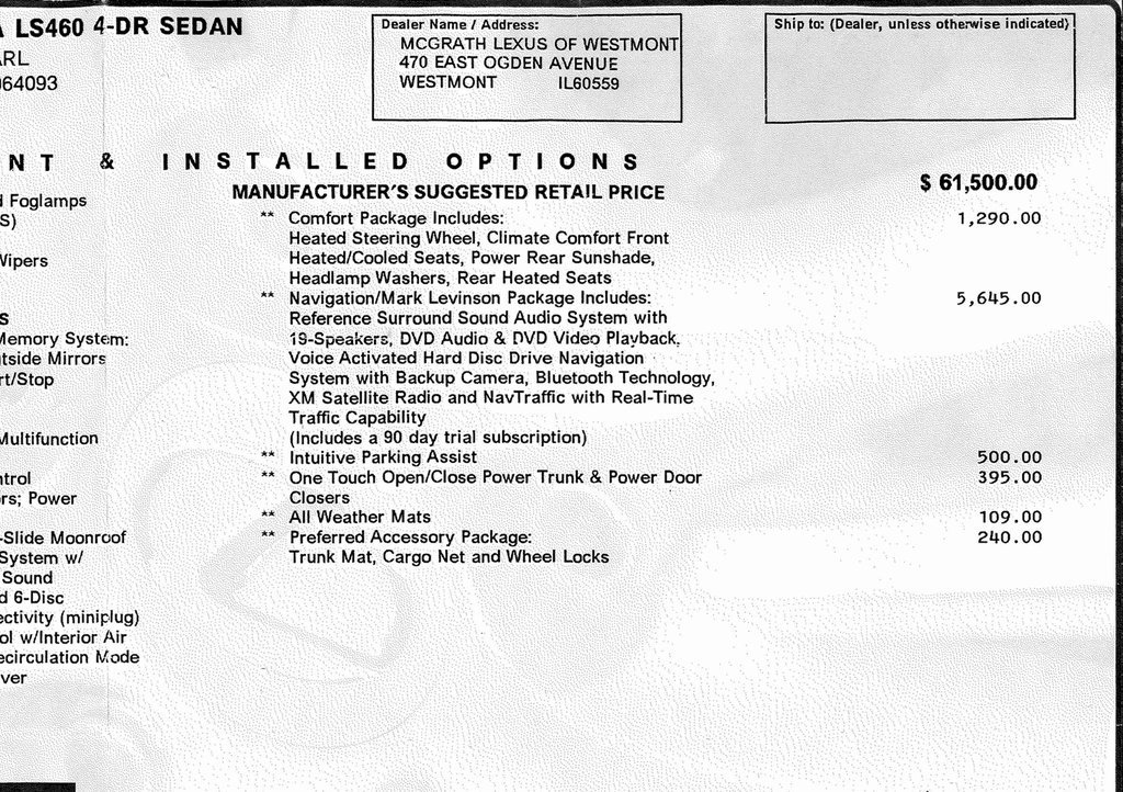 Used 2008 Lexus LS 460 image 4