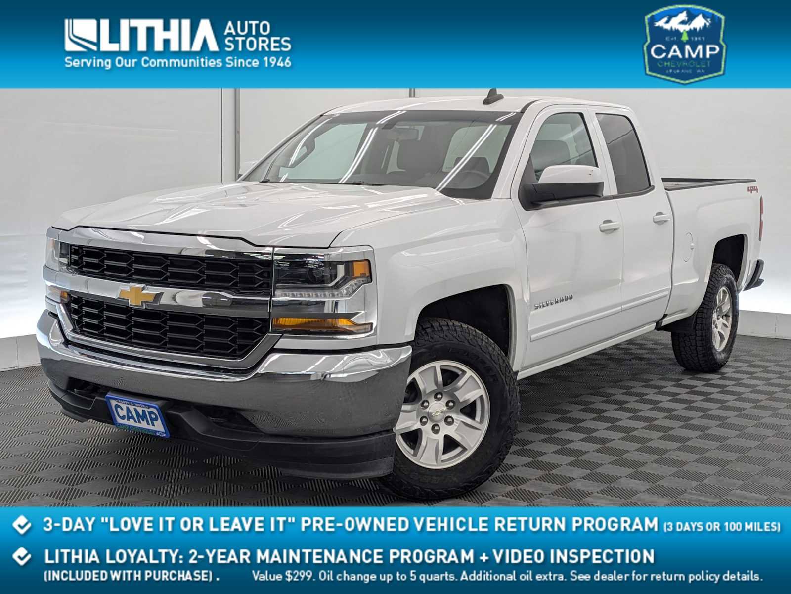 Used 2019 Chevrolet Silverado 1500 LT AWD/4WD image 1