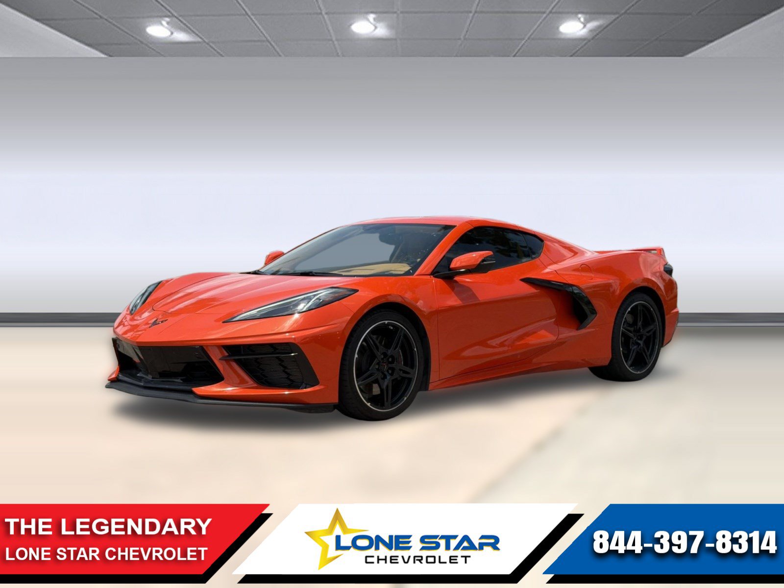 Certified 2020 Chevrolet Corvette Stingray Premium Cpe w/ 3LT Preferred Equipment Group RWD image 1