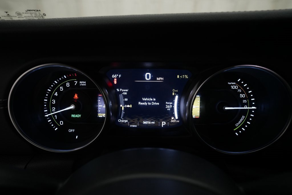 Used 2022 Jeep Wrangler Unlimited Sahara 4xe w/ Cold Weather Group image 2