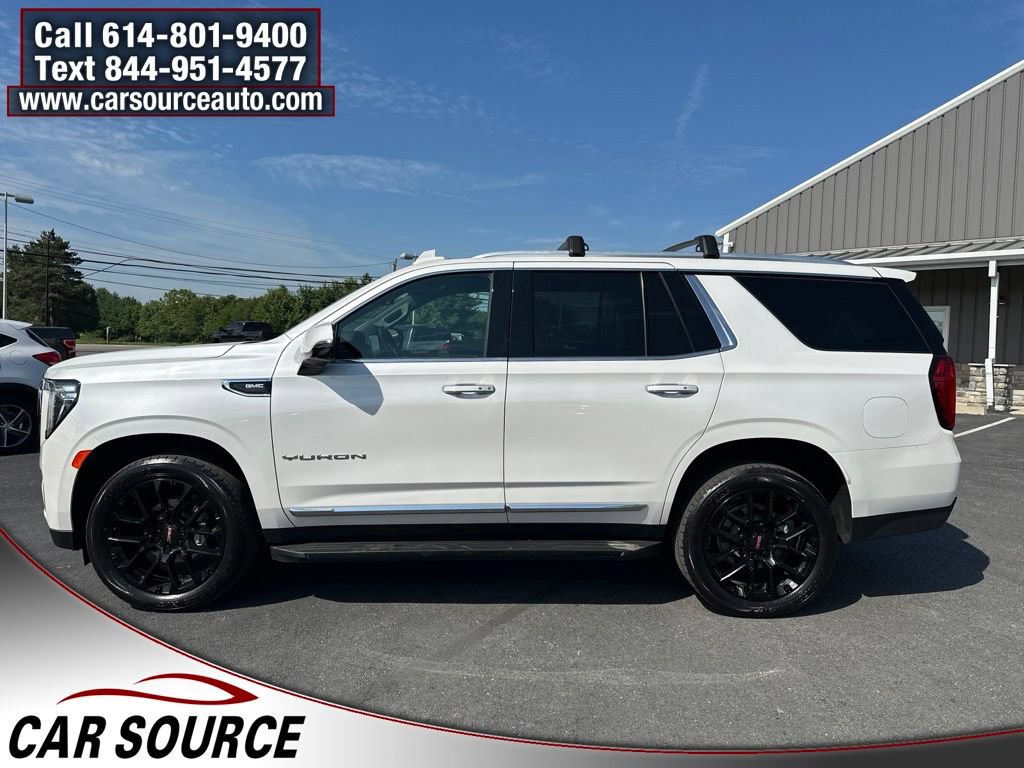 Used 2022 GMC Yukon SLT w/ SLT Luxury Package AWD/4WD image 3