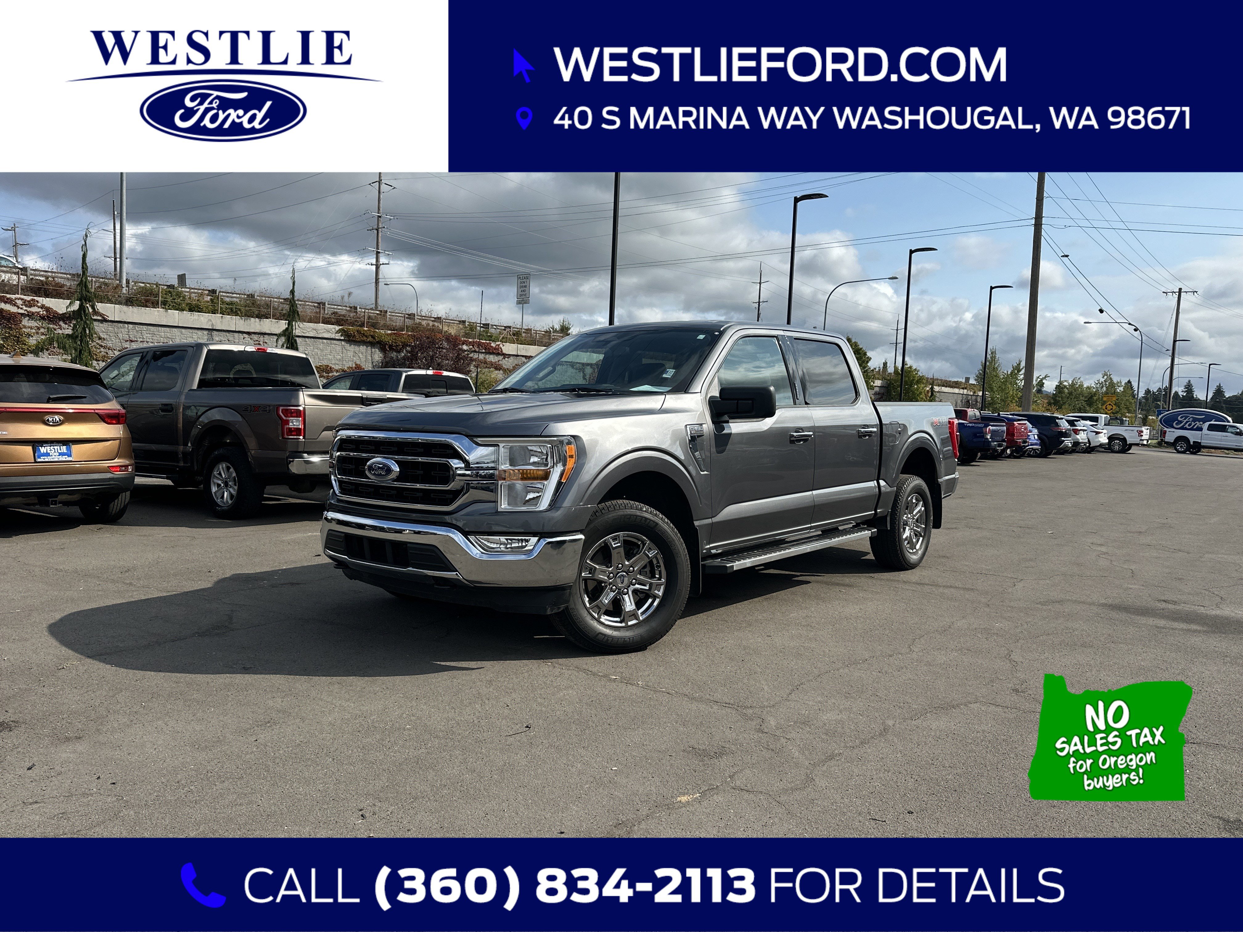 Used 2023 Ford F150 XLT w/ Equipment Group 301A Mid image 1