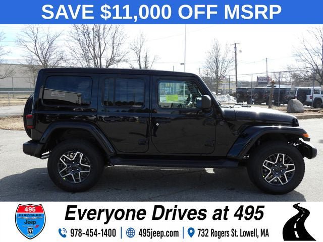 New 2025 Jeep Wrangler Unlimited Sahara w/ Technology Group AWD/4WD image 6