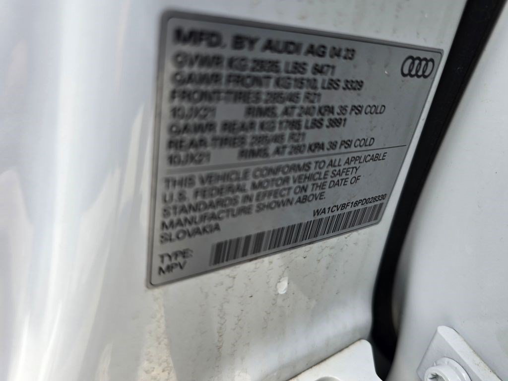 Used 2023 Audi Q8 Prestige AWD/4WD image 15