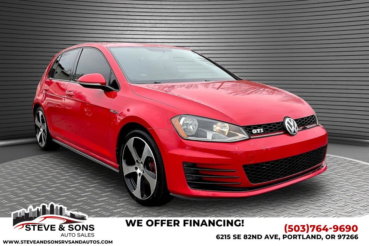 Used 2015 Volkswagen GTI S FWD image 1