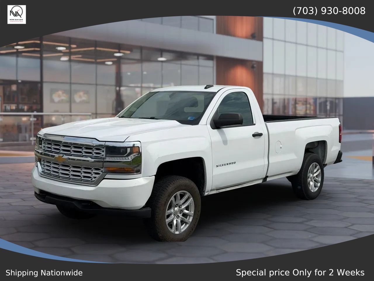 Used 2017 Chevrolet Silverado 1500 W/T w/ WT Convenience Package AWD/4WD image 4
