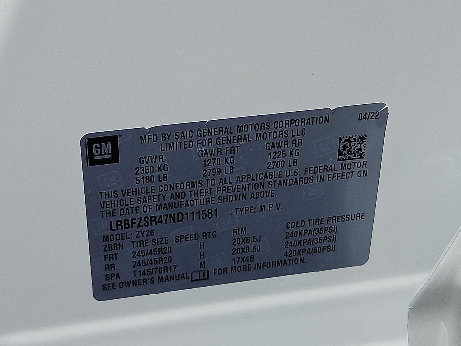 Used 2022 Buick Envision Avenir w/ Safety Package AWD/4WD image 27