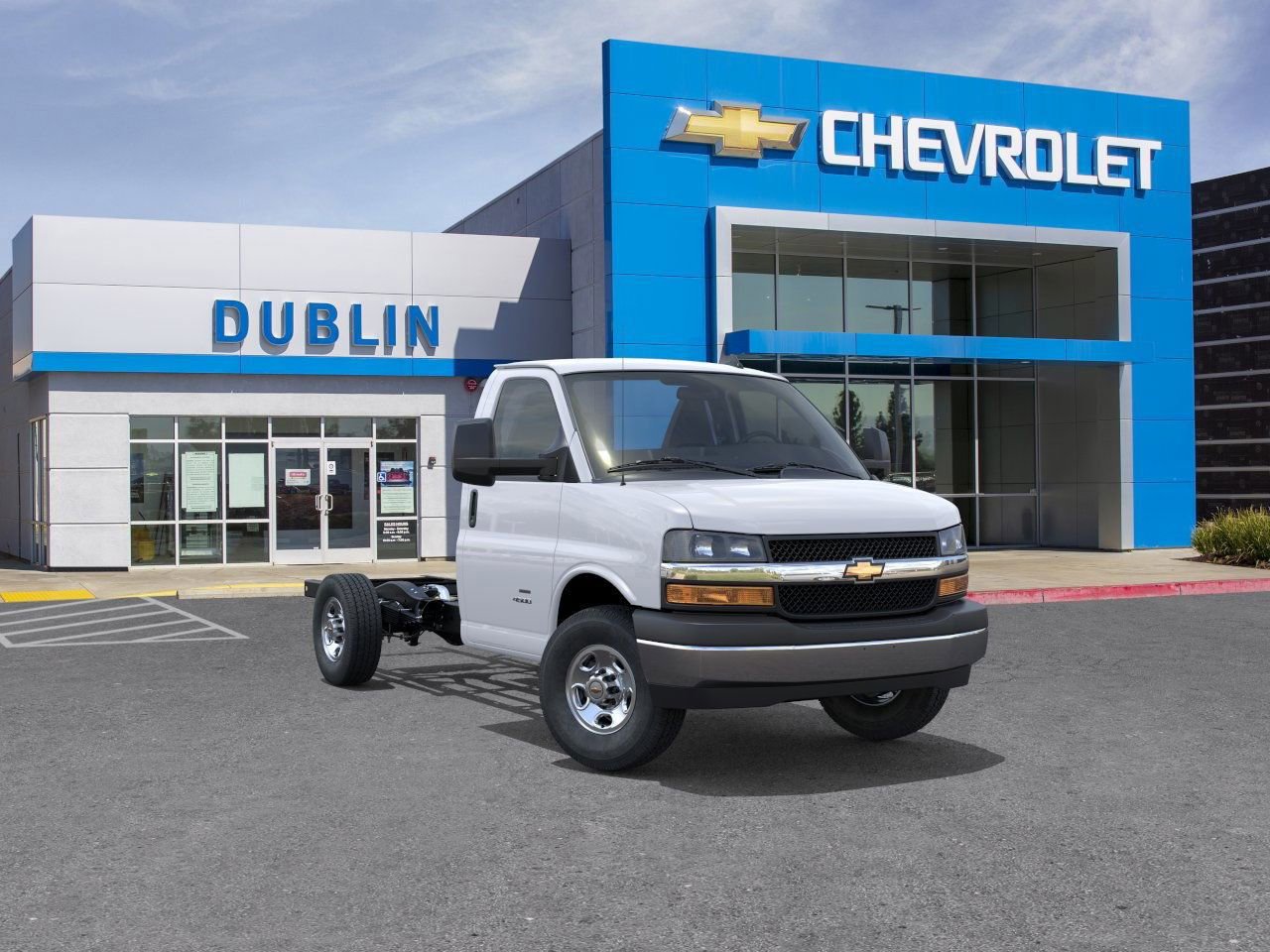 New 2025 Chevrolet Express 3500 w/ Power Convenience Package RWD image 1