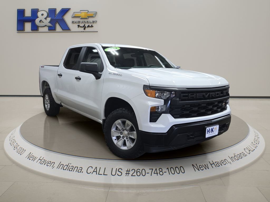 Used 2023 Chevrolet Silverado 1500 W/T w/ WT Value Package AWD/4WD image 1
