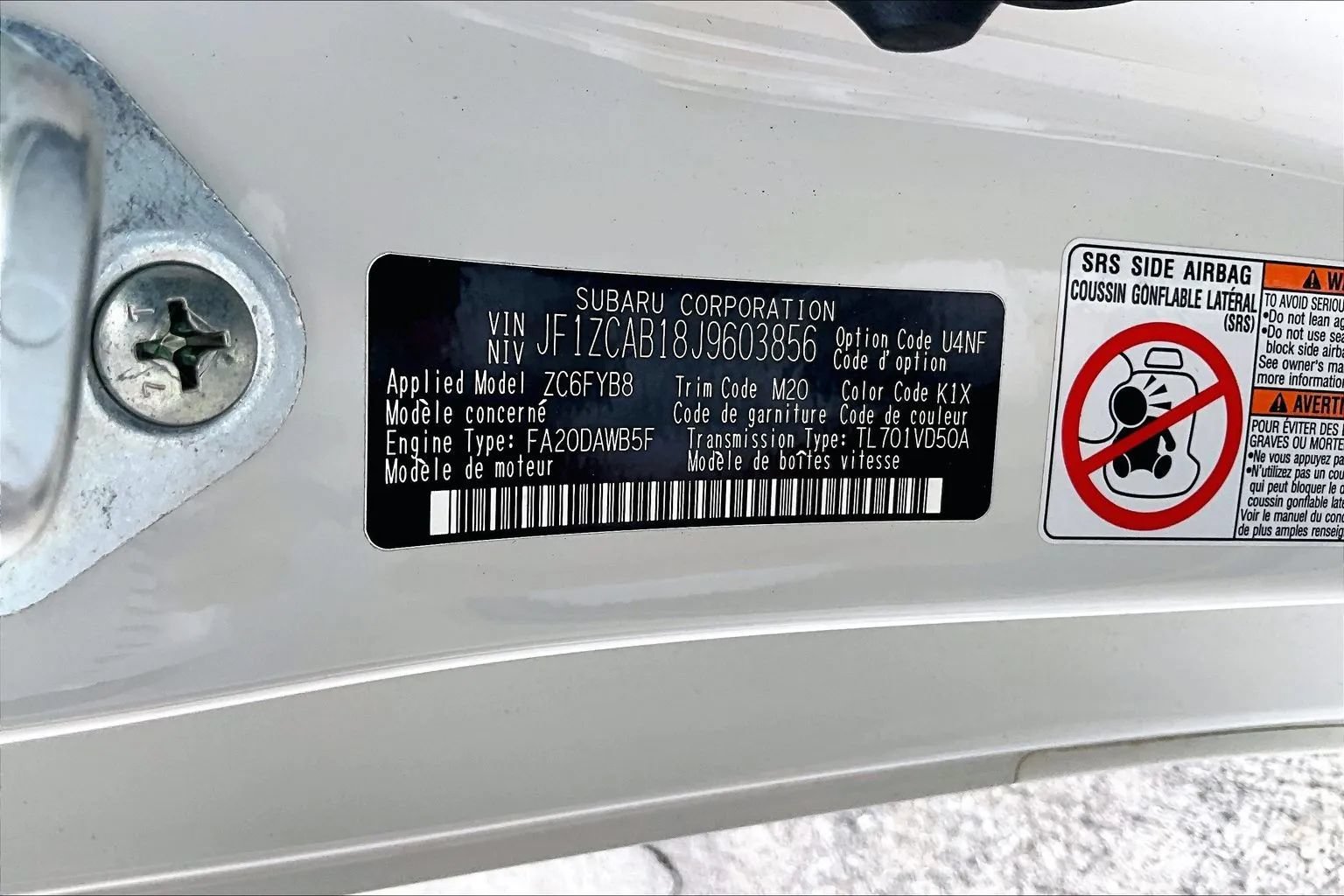 Used 2018 Subaru BRZ Premium w/ Popular Package #1 RWD image 16