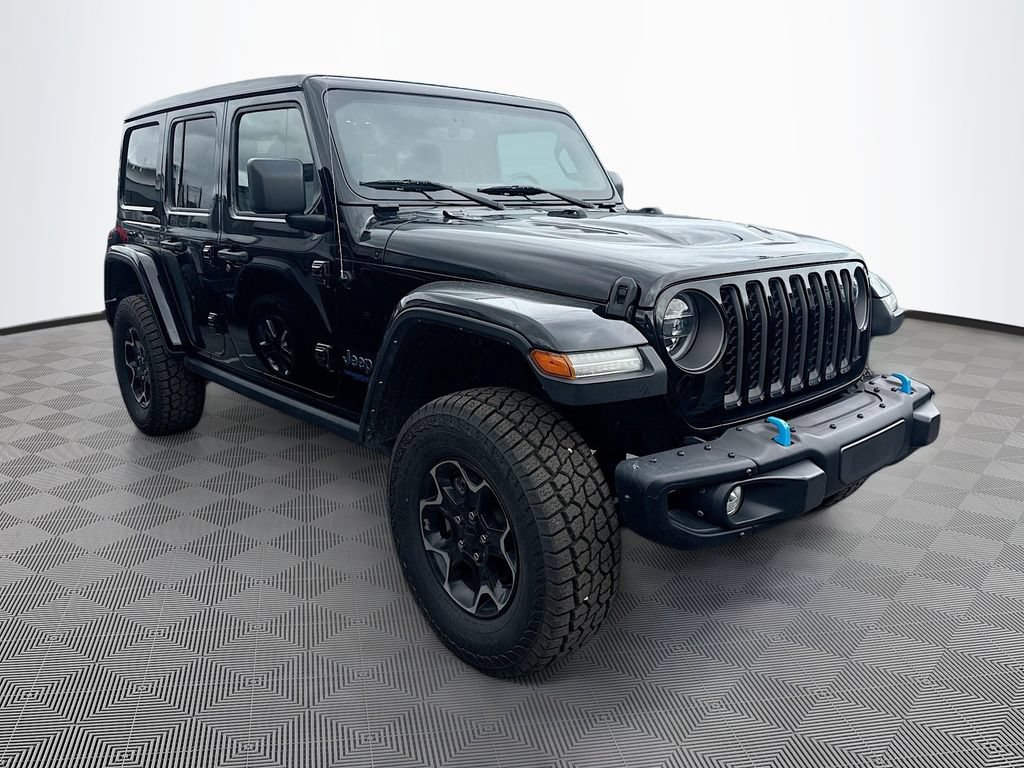 Used 2021 Jeep Wrangler Unlimited Rubicon 4xe w/ Steel Bumper Group AWD/4WD image 4