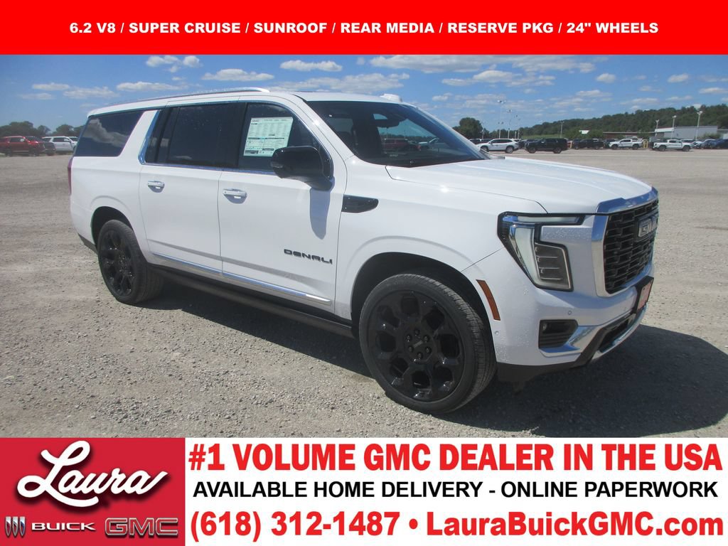 New 2026 GMC Yukon XL Denali w/ Denali Reserve Package