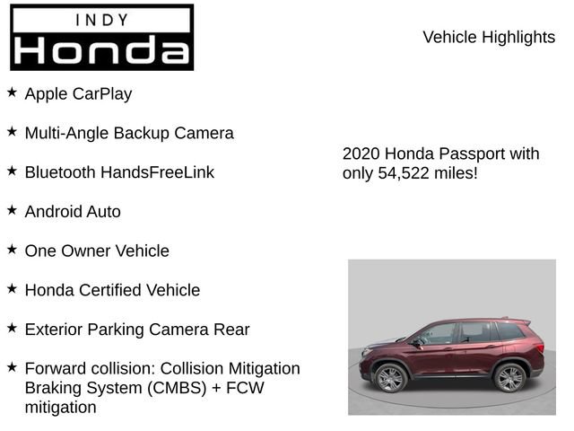 Used 2020 Honda Passport EX-L image 7