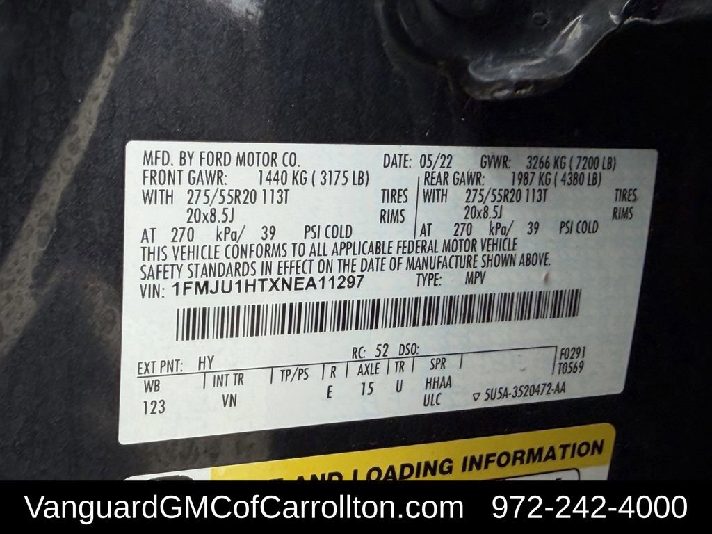 Used 2022 Ford Expedition XLT RWD image 36