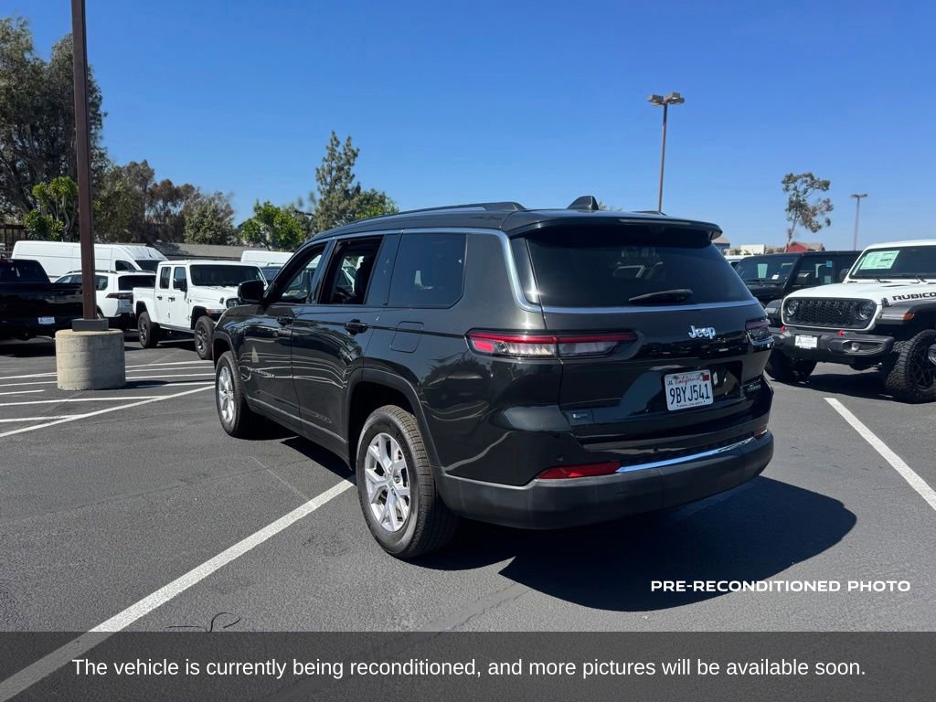 Used 2022 Jeep Grand Cherokee L Limited w/ Luxury Tech Group II RWD image 3