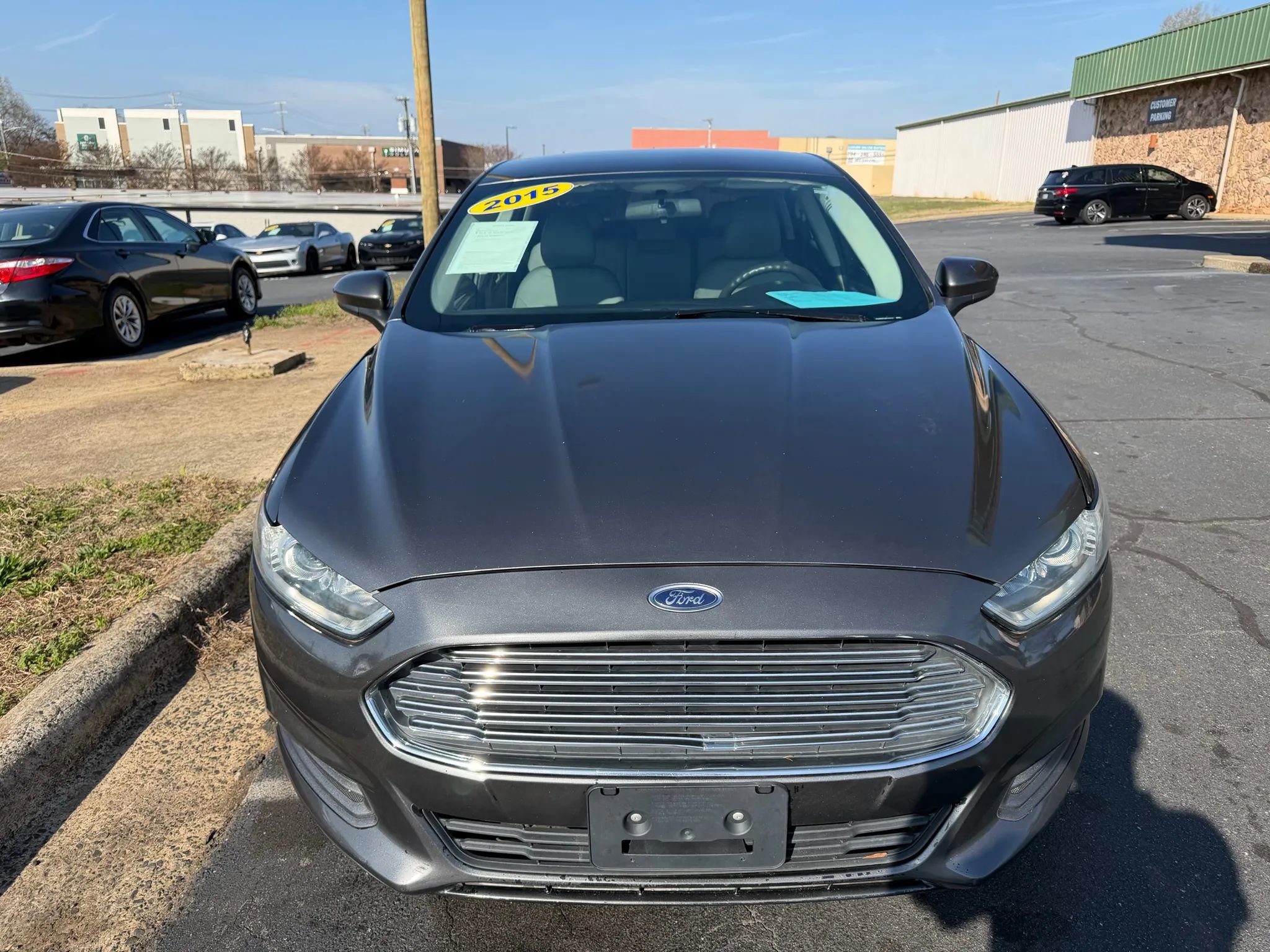 Used 2015 Ford Fusion S FWD image 2