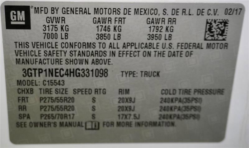 Used 2017 GMC Sierra 1500 SLT w/ SLT Premium Package RWD image 45