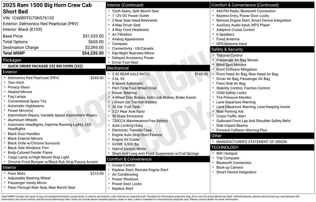 Used 2025 RAM 1500 Big Horn image 25