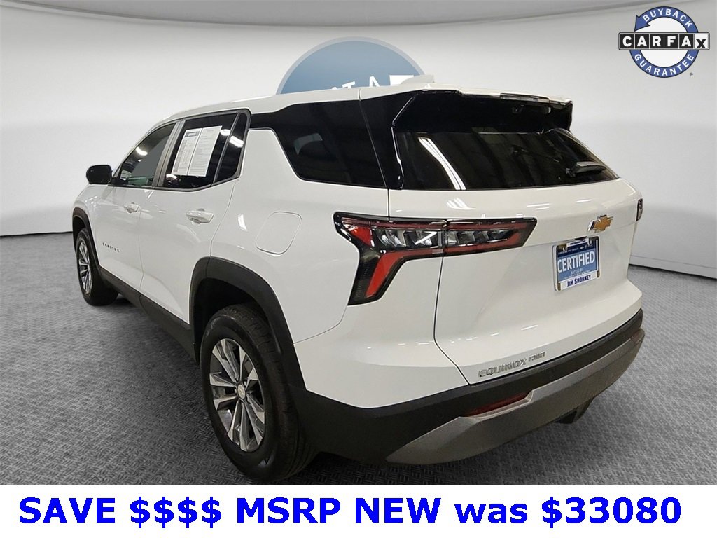 Certified 2025 Chevrolet Equinox LT w/ Safety and Technology Package image 6