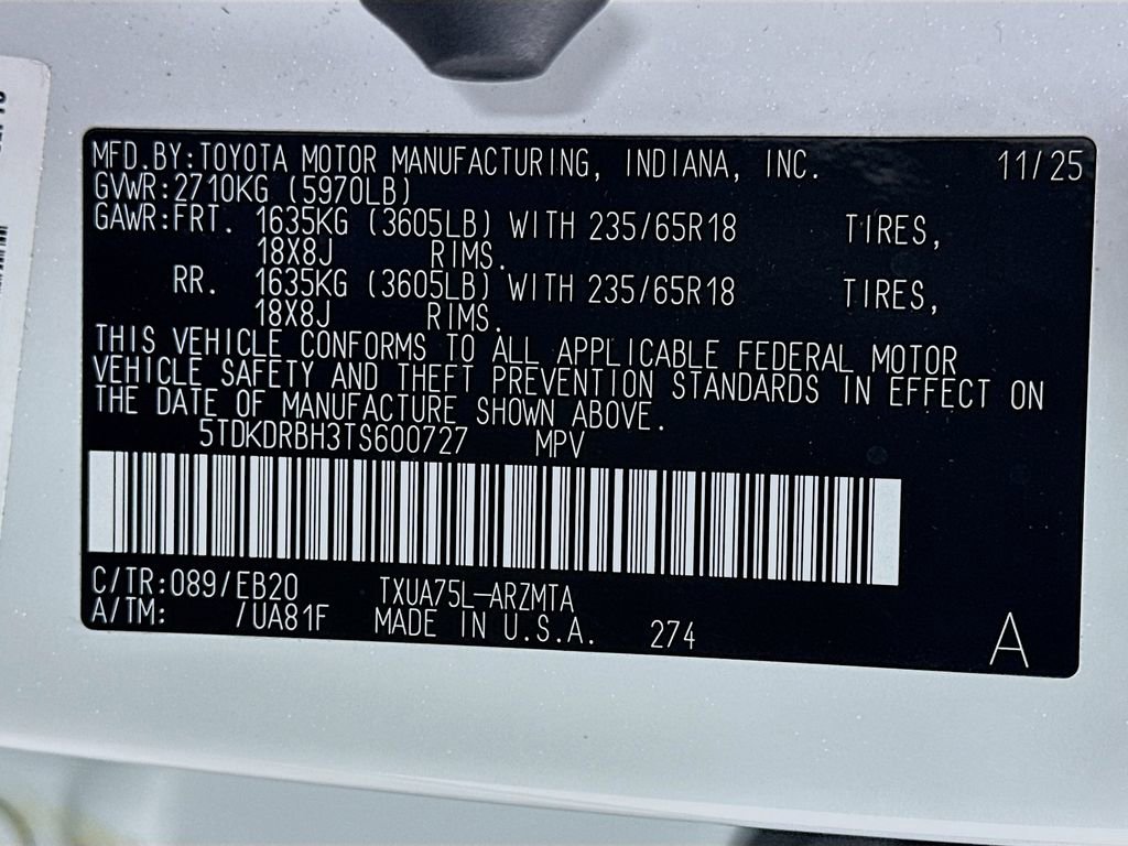 Certified 2026 Toyota Highlander XLE image 34