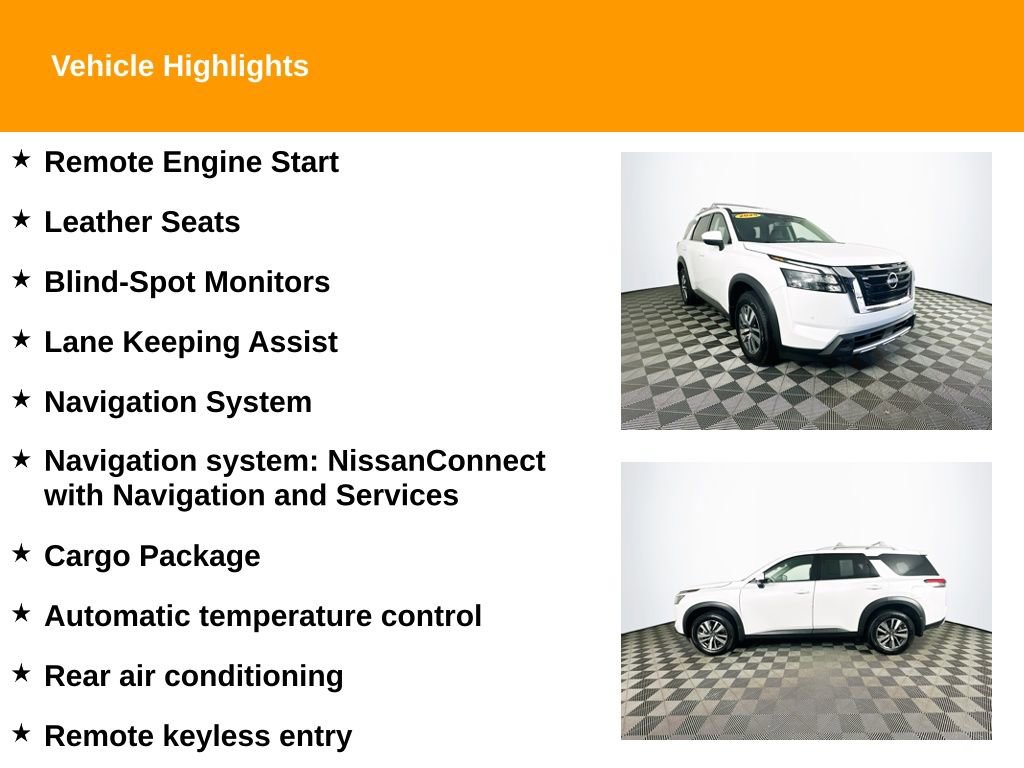 Used 2025 Nissan Pathfinder SL w/ Cargo Package image 2
