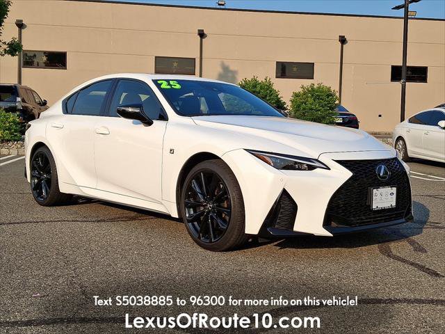 Certified 2025 Lexus IS 350 F Sport w/ Navigation Package AWD/4WD image 1