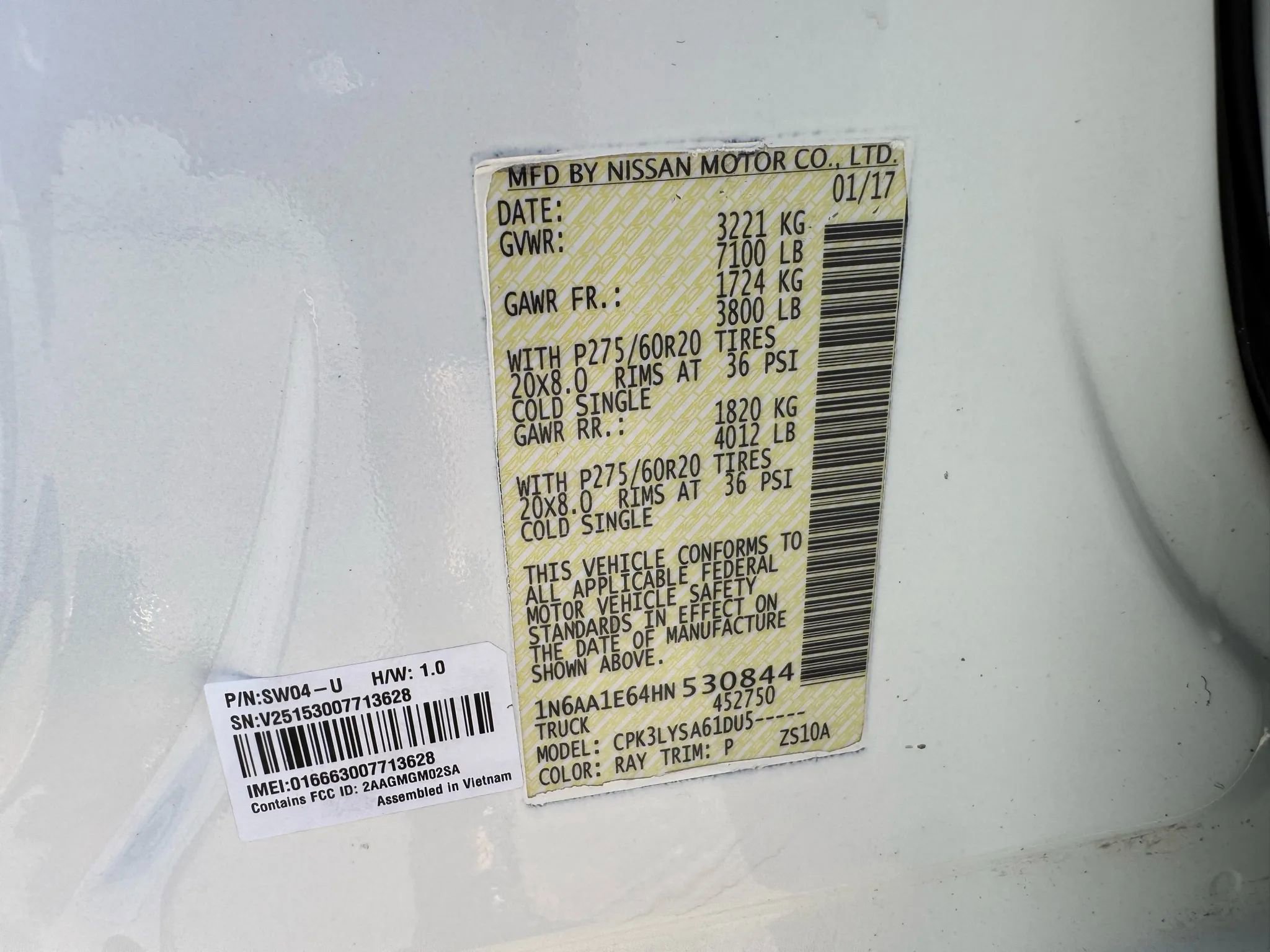 Used 2017 Nissan Titan Platinum Reserve image 35