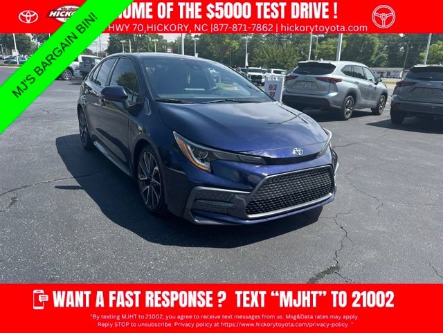 Used 2021 Toyota Corolla SE w/ Carpet Mat Package (TMS) FWD image 1