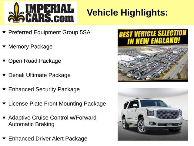 Used 2018 GMC Yukon XL Denali w/ Denali Ultimate Package AWD/4WD image 8