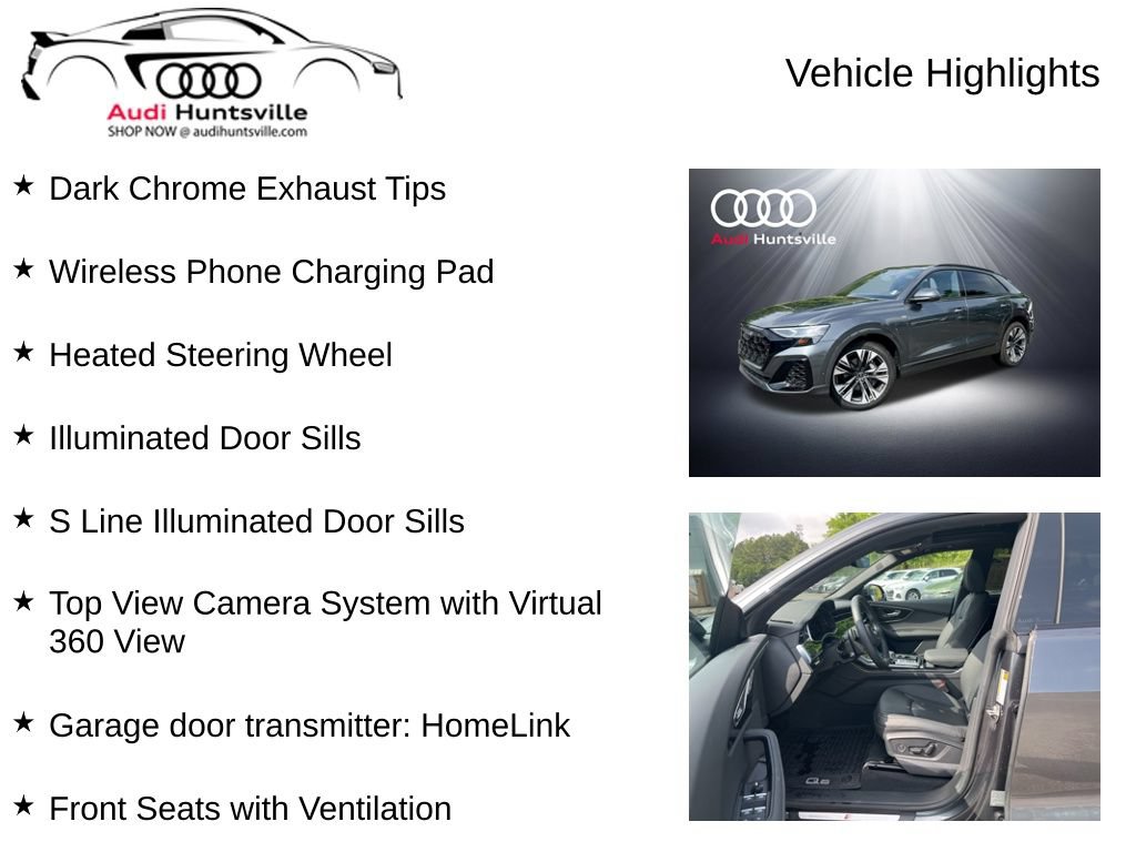 Used 2025 Audi Q8 Premium Plus w/ Premium Plus Package AWD/4WD image 18