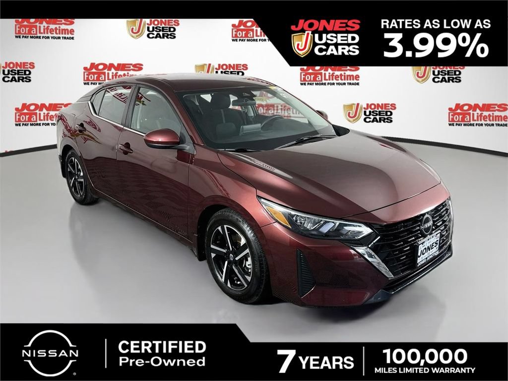 Used 2024 Nissan Sentra SV FWD image 1