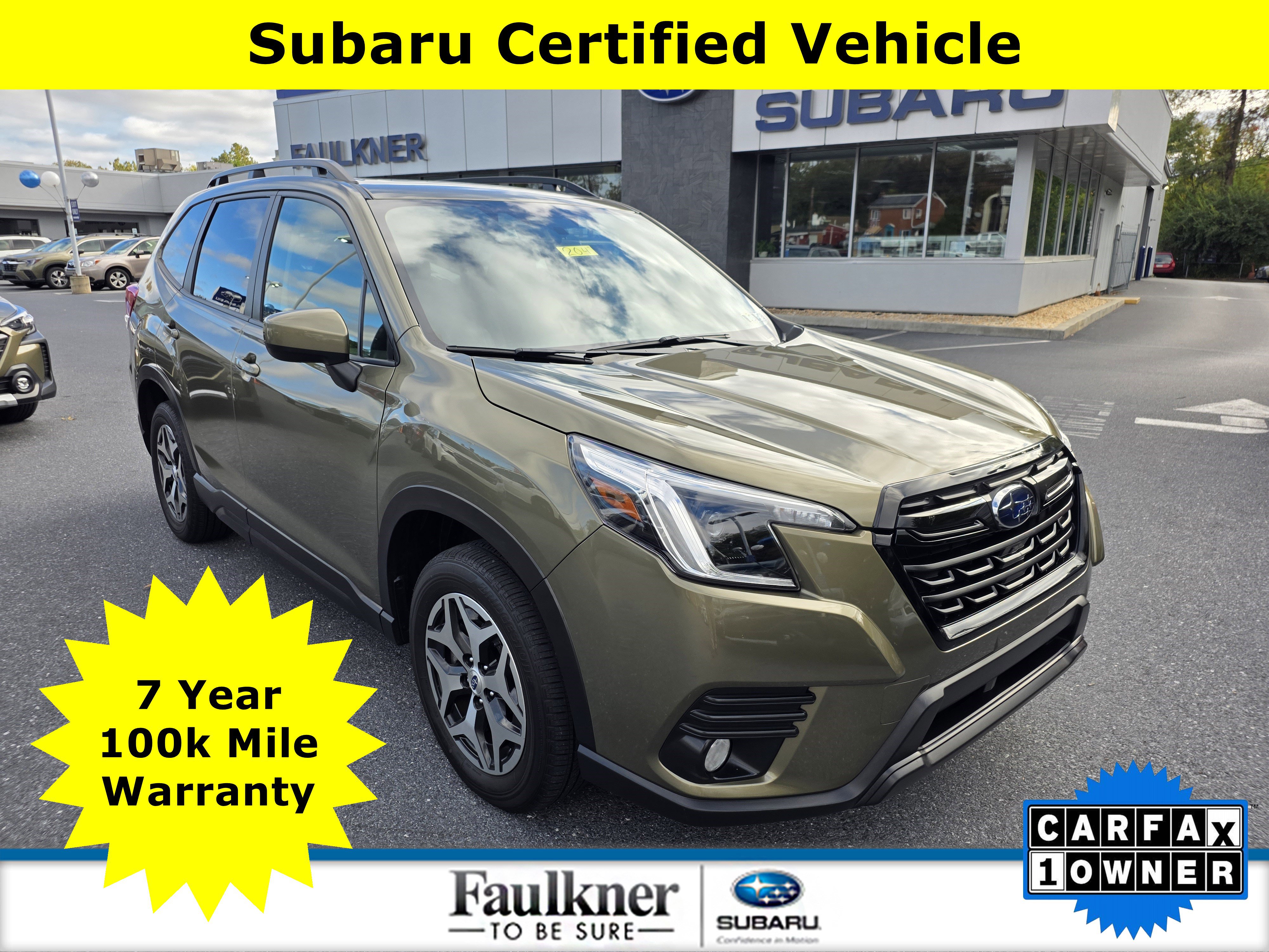 Certified 2022 Subaru Forester Premium