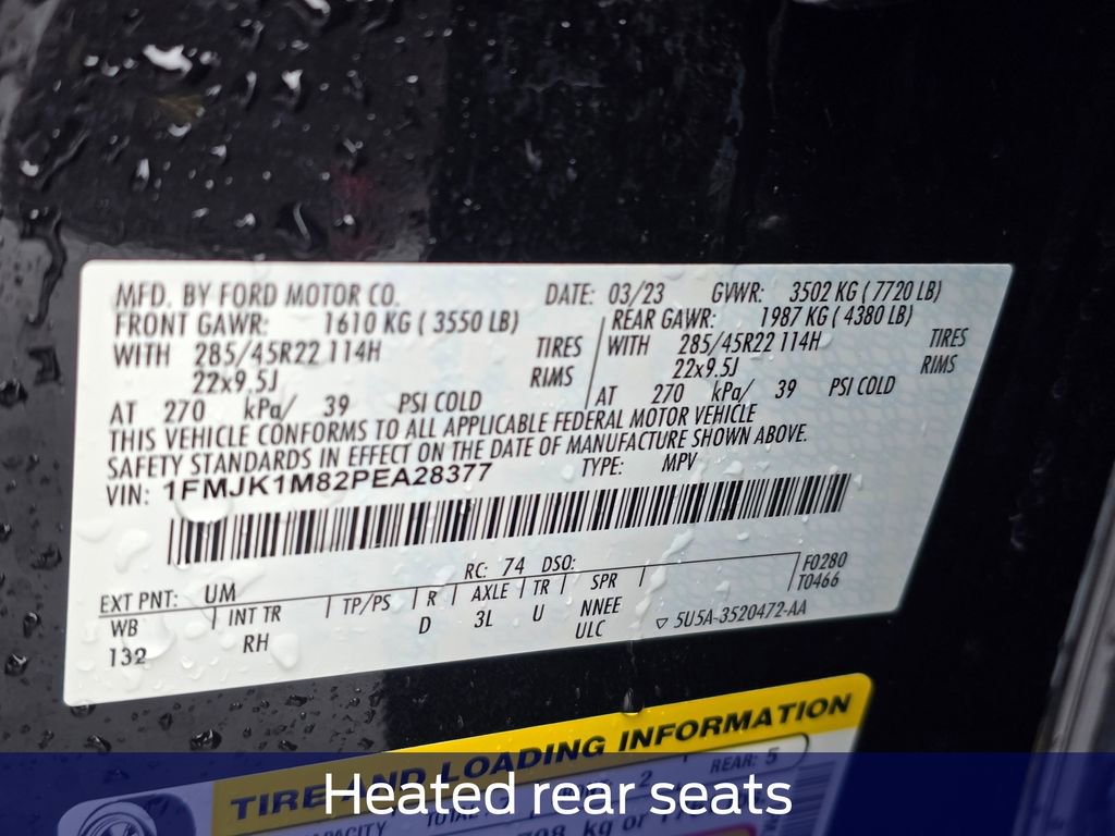 Used 2023 Ford Expedition Max Platinum AWD/4WD image 35