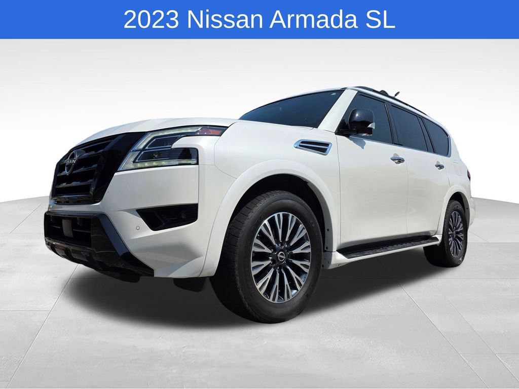Used 2023 Nissan Armada SL w/ Midnight Edition Package RWD image 10