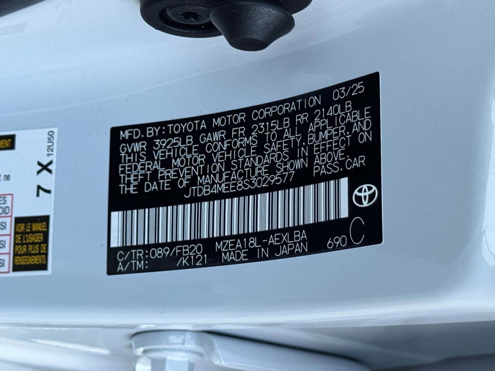 Used 2025 Toyota Corolla LE image 37