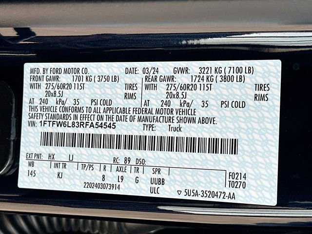 Used 2024 Ford F150 King Ranch w/ FX4 Off-Road Package image 34