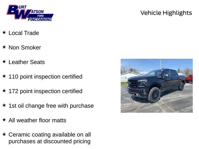 Used 2022 Chevrolet Silverado 1500 LT Trail Boss w/ Convenience Package II AWD/4WD image 10