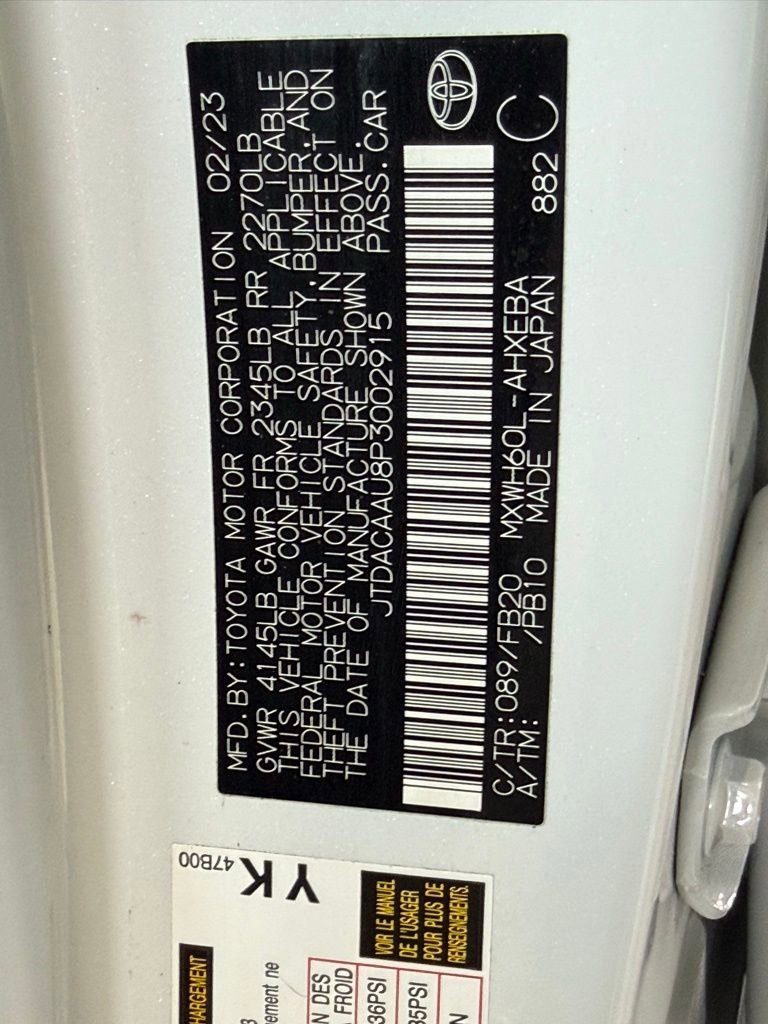 Used 2023 Toyota Prius LE FWD image 41