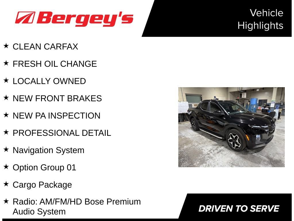 Used 2023 Hyundai Santa Cruz Limited w/ Cargo Package image 5