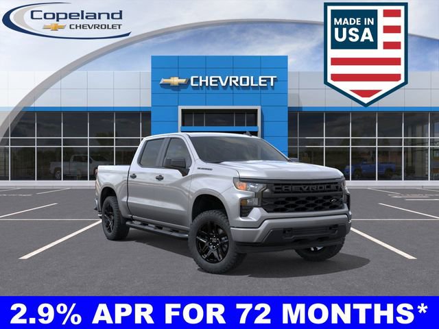 New 2026 Chevrolet Silverado 1500 Custom w/ Turbomax Blackout Package